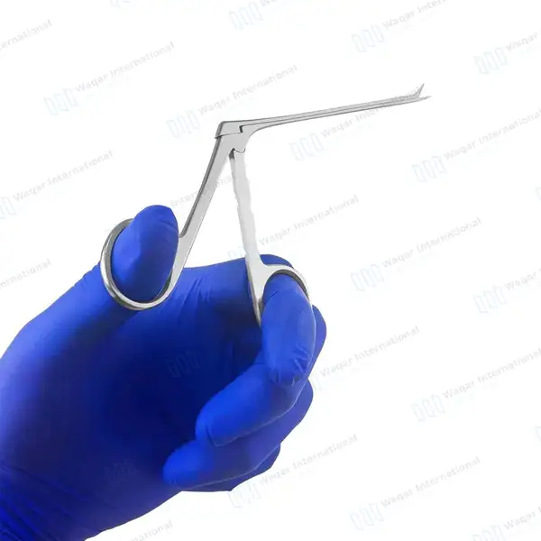 Bellucci Micro Ear Scissors 3.5″ Straight Sharp/Sharp 5mm Blades - surgical instruments manufactured by Waqar International, Sialkot - view 8