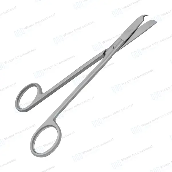 Spencer Stitch Scissors 3.5″ Hook Tip Round Pattern - surgical instruments manufactured by Waqar International, Sialkot - view 6