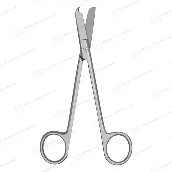 Littauer Stitch Scissors 4.5″ Round Pattern - surgical instruments manufactured by Waqar International, Sialkot - view 6