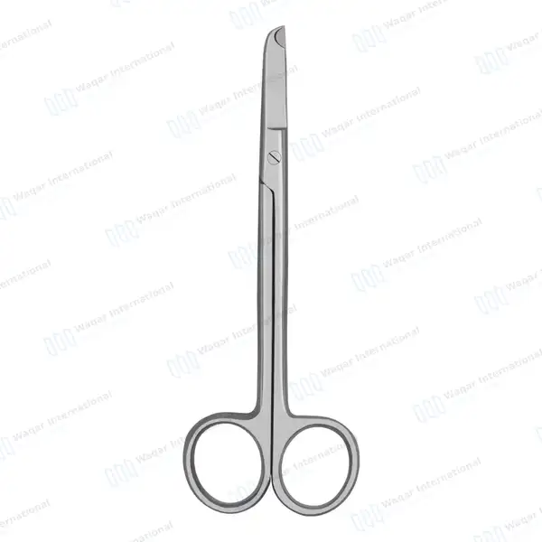 Littauer Spencer Stitch Scissors 5.5″ Round Pattern - surgical instruments manufactured by Waqar International, Sialkot - view 7