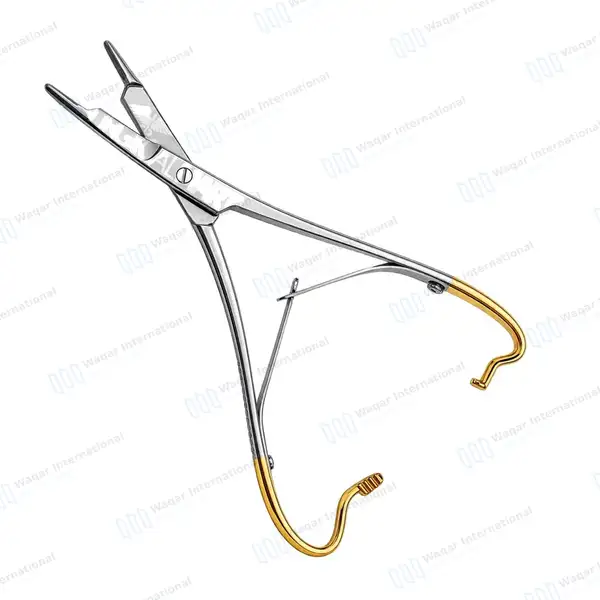 T/C Mathieu Olsen Hegar Needle Holder 5.5″ - surgical instruments manufactured by Waqar International, Sialkot - view 5