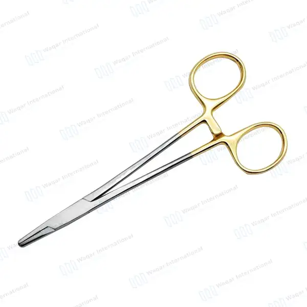 TC Baumgartner Needle Holder 5″ Cross Serrated Jaws - surgical instruments manufactured by Waqar International, Sialkot - view 7
