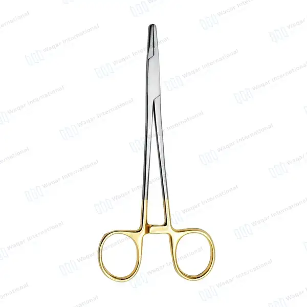 TC Baumgartner Needle Holder 5″ Cross Serrated Jaws - surgical instruments manufactured by Waqar International, Sialkot - view 8