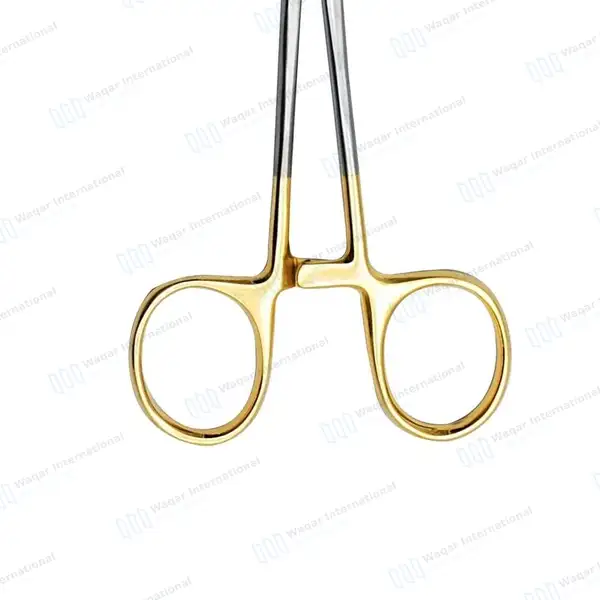 TC Baumgartner Needle Holder 5.5″ Cross Serrated Jaws - surgical instruments manufactured by Waqar International, Sialkot - view 5