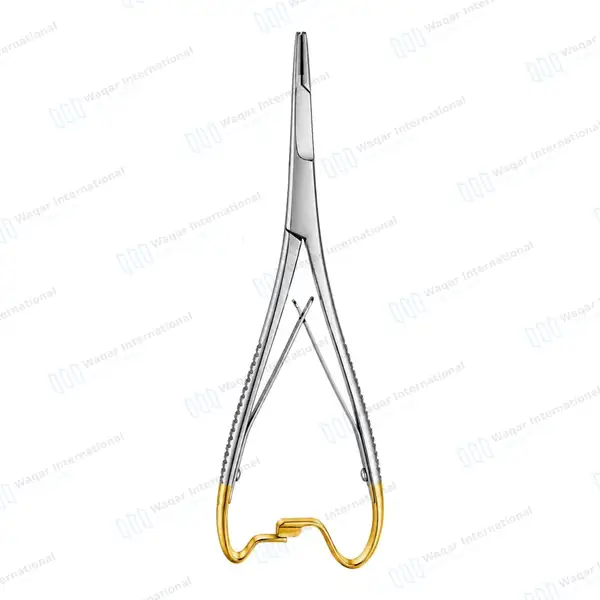 T/C Mathieu Olsen Hegar Needle Holder 6.5″ - surgical instruments manufactured by Waqar International, Sialkot - view 6