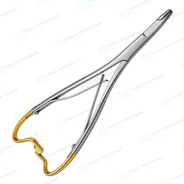 T/C Mathieu Olsen Hegar Needle Holder 6.5″ - surgical instruments manufactured by Waqar International, Sialkot - view 7