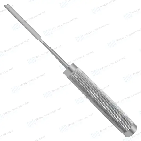Cobb Gouge 11″ Straight 6.4mm Wide Blade - orthopedic instruments manufactured by Waqar International, Sialkot - view 2
