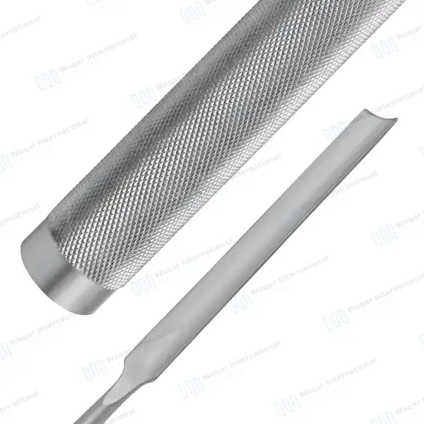 Cobb Gouge 11″ Straight 6.4mm Wide Blade - orthopedic instruments manufactured by Waqar International, Sialkot - view 8