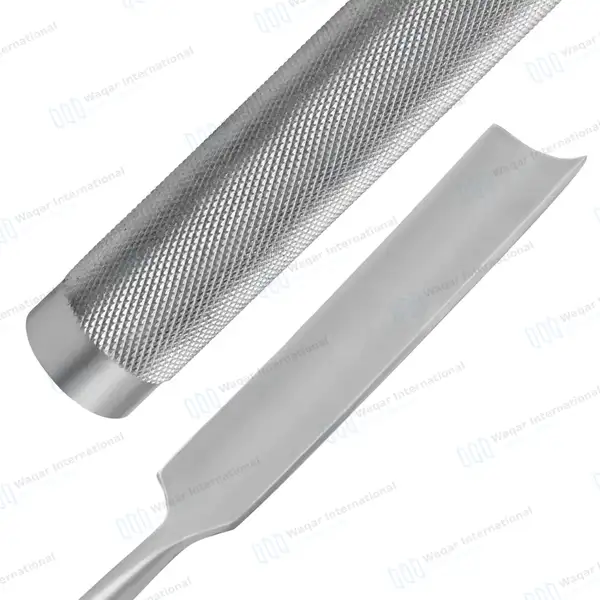 Cobb Gouge 11″ Straight 19mm Wide Blade - orthopedic instruments manufactured by Waqar International, Sialkot - view 8