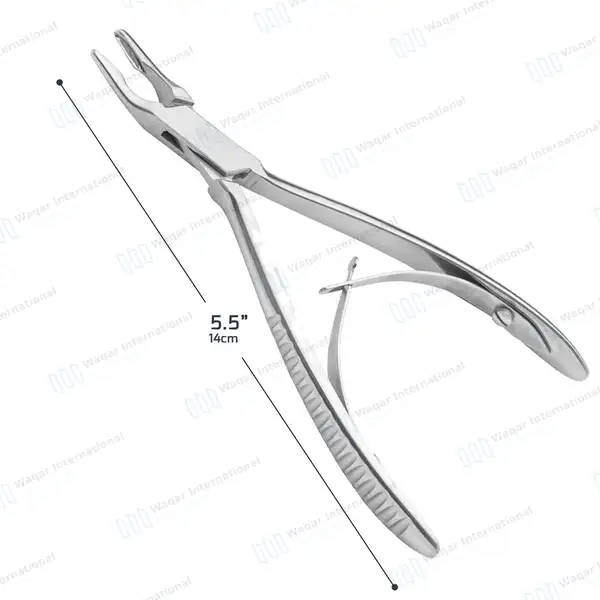 Friedman Bone Rongeurs 2.5mm Standard Jaws - surgical instruments manufactured by Waqar International, Sialkot - view 2