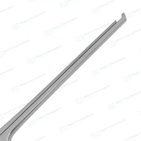 Kerrison Rongeur 7″ Shaft 40° Up Thin Footplate 2mm Bite - surgical instruments manufactured by Waqar International, Sialkot - view 2