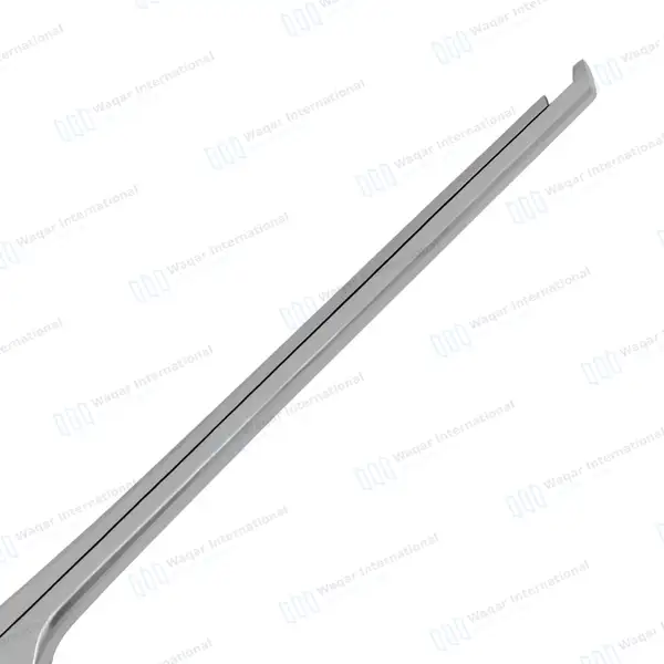 Kerrison Rongeur 7″ Shaft 40° Up Thin Footplate 4mm Bite - surgical instruments manufactured by Waqar International, Sialkot - view 2
