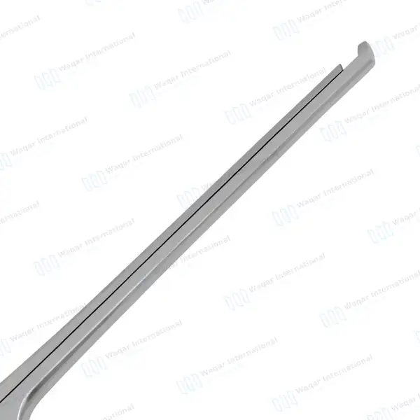 Kerrison Rongeur 7″ Shaft 40° Up Thin Footplate 5mm Bite - surgical instruments manufactured by Waqar International, Sialkot - view 2