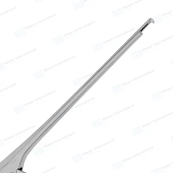 Kerrison Rongeur 7″ Shaft 90° Down Thin Footplate 1mm Bite - surgical instruments manufactured by Waqar International, Sialkot - view 2
