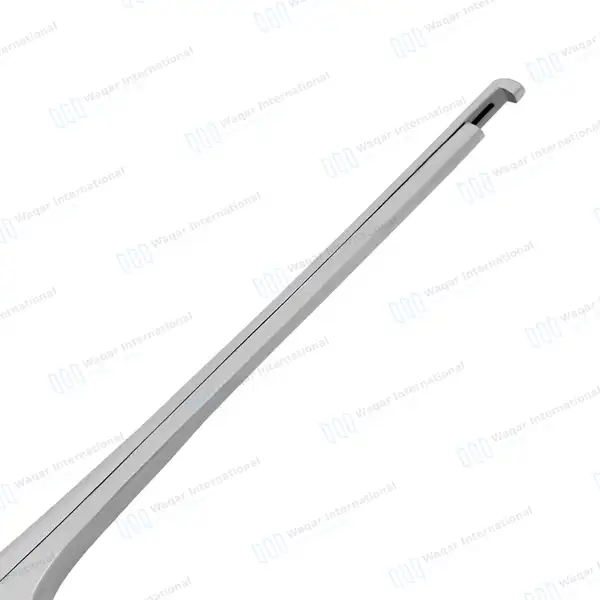 Kerrison Rongeur 7″ Shaft 90° Down Thin Footplate 4mm Bite - surgical instruments manufactured by Waqar International, Sialkot - view 2