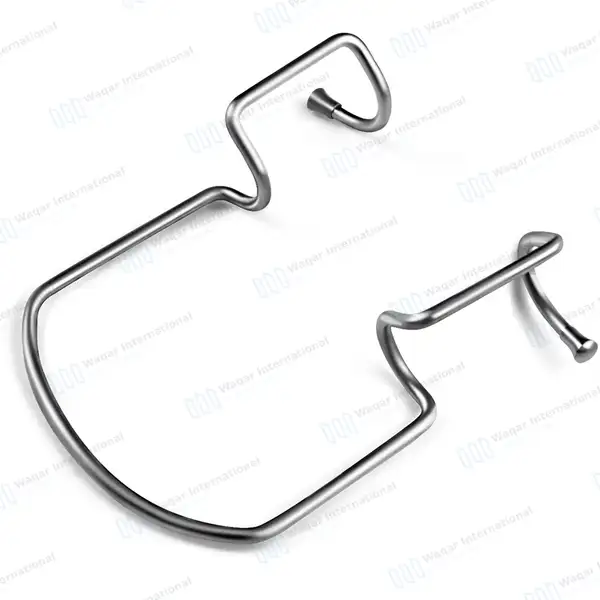 Orringer Cheek Retractor #2 Medium 8×11.4cm - surgical instruments manufactured by Waqar International, Sialkot - view 5