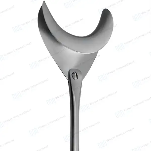 3 Cheek Retractors 7.75″ (19.7cm) with Swivel Blade 35mm Wide - surgical instruments manufactured by Waqar International, Sialkot - view 5