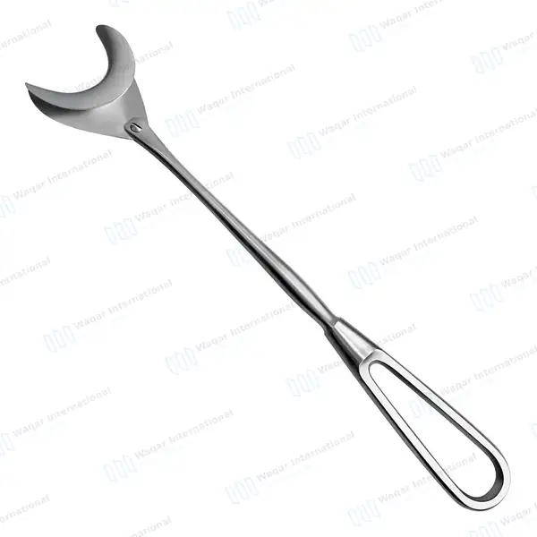 6 Cheek Retractors 7.75″ (19.7cm) with Swivel Blade 35mm Wide - surgical instruments manufactured by Waqar International, Sialkot - view 9