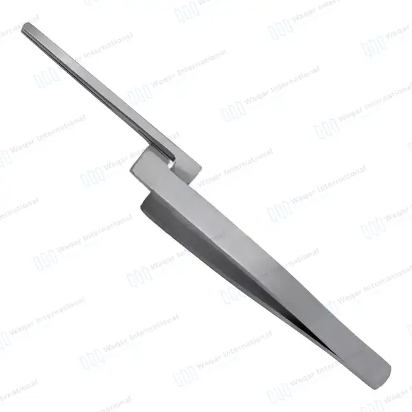 5 Standard Articulating Paper Forceps Set 6″ Cross Serrated Tips - surgical instruments manufactured by Waqar International, Sialkot - view 8