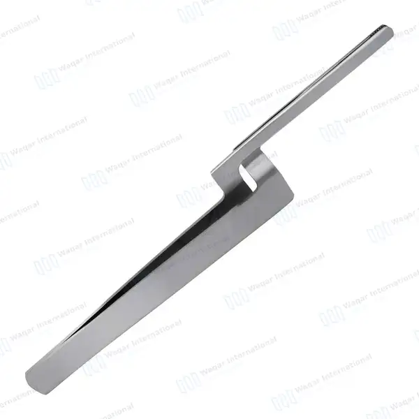 10 Standard Articulating Paper Forceps Set 6″ Cross Serrated Tips - surgical instruments manufactured by Waqar International, Sialkot - view 7