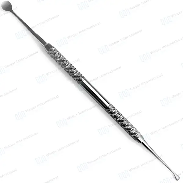 Molt Bone Curette #2/4 Double Ended - dental instruments manufactured by Waqar International, Sialkot - view 2