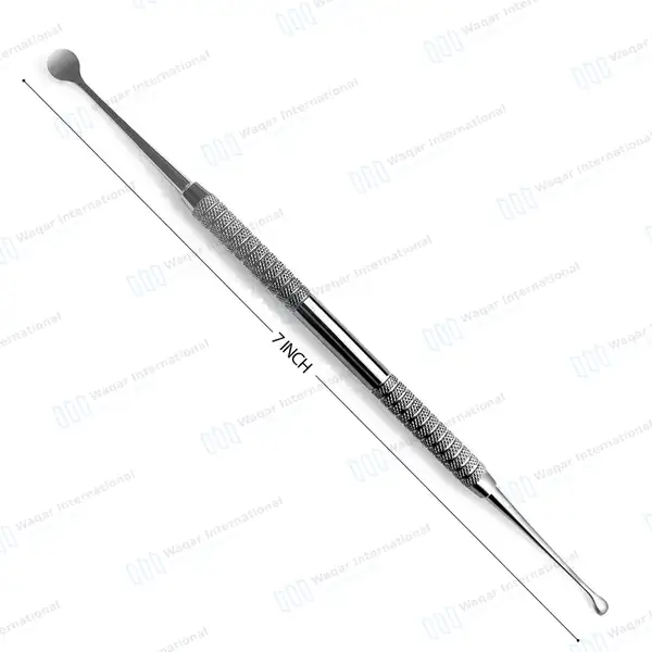 Molt Bone Curette #2/4 Double Ended - dental instruments manufactured by Waqar International, Sialkot - view 3