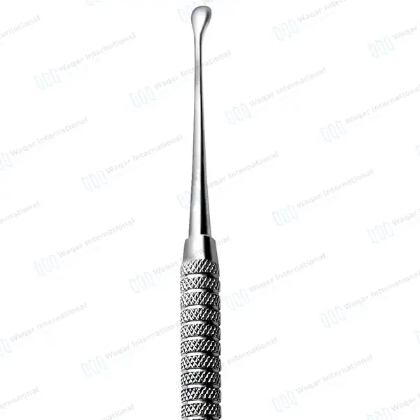 3 Pcs Molt Bone Curette Set #2/4 Double Ended - dental instruments manufactured by Waqar International, Sialkot - view 4
