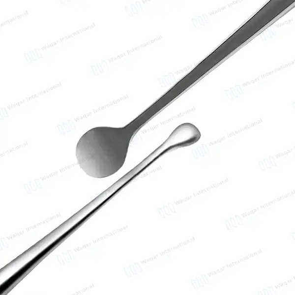 12 Pcs Molt Bone Curette Set #2/4 Double Ended - dental instruments manufactured by Waqar International, Sialkot - view 6