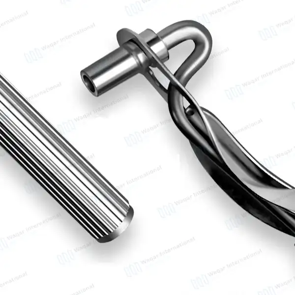 Amalgam Carrier Single Ended 3.0mm Large Tapered Tip - dental instruments manufactured by Waqar International, Sialkot - view 8