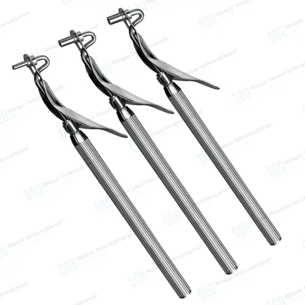 3 Amalgam Carriers Single Ended 1.5mm, 2.0mm, 3.0mm Tip - dental instruments manufactured by Waqar International, Sialkot - view 2