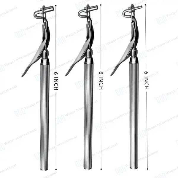 3 Amalgam Carriers Single Ended 1.5mm, 2.0mm, 3.0mm Tip - dental instruments manufactured by Waqar International, Sialkot - view 3
