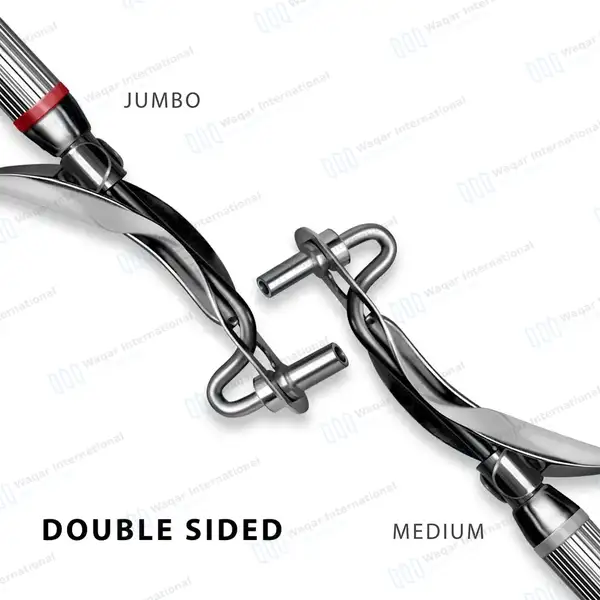 Amalgam Carrier Double Ended 8″ (20.3cm) Medium/Jumbo Tips - dental instruments manufactured by Waqar International, Sialkot - view 8