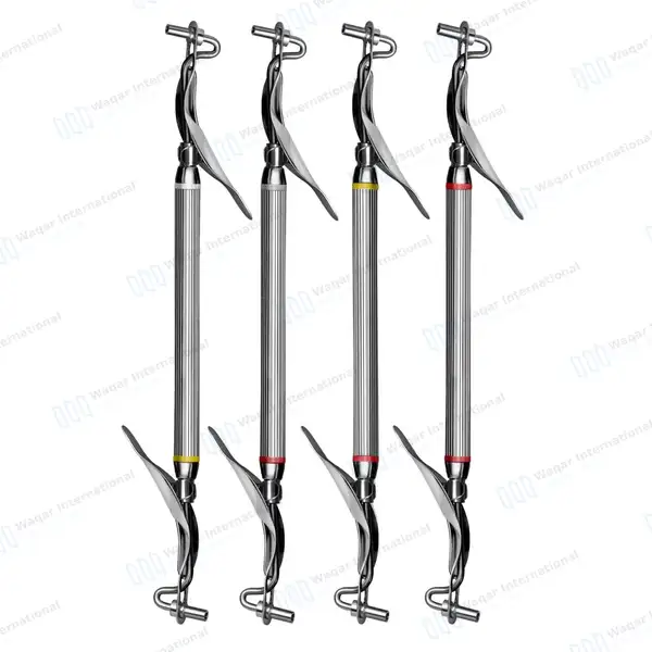 4 Dental Amalgam Carrier Double Ended Set - dental instruments manufactured by Waqar International, Sialkot - view 2