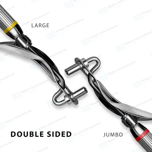 4 Dental Amalgam Carrier Double Ended Set - dental instruments manufactured by Waqar International, Sialkot - view 6