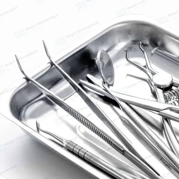 Stainless Steel Mayo Tray 14″ x 10″ - surgical instruments manufactured by Waqar International, Sialkot - view 6
