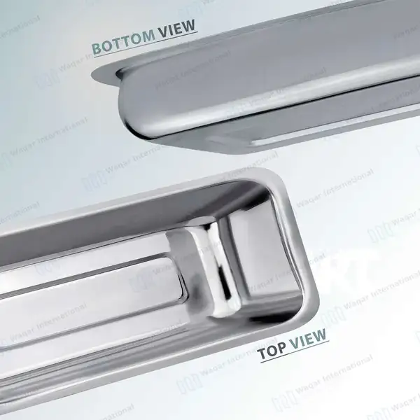 Catheter Tray with Strap Handle Cover 8.5″ x 4″ - surgical instruments manufactured by Waqar International, Sialkot - view 5