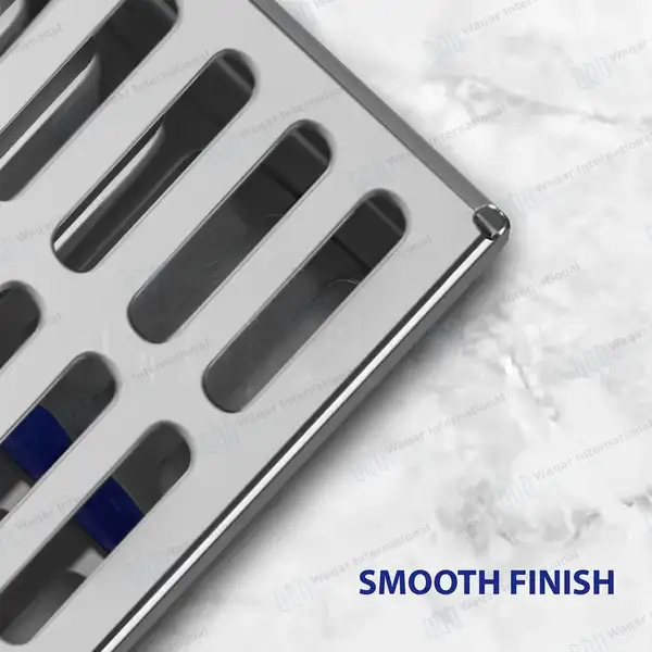 4 Dental Autoclave Sterilization Cassettes Rack Box for 5, 7, 10 and 20 Instruments - surgical instruments manufactured by Waqar International, Sialkot - view 4