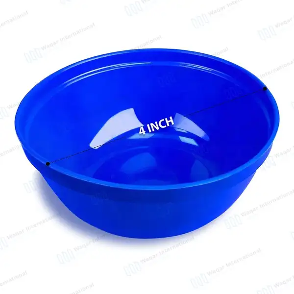 Plastic Alginate Mixing Bowl 10×4.5cm Blue 240ml (8 OZ Appx) - surgical instruments manufactured by Waqar International, Sialkot - view 3