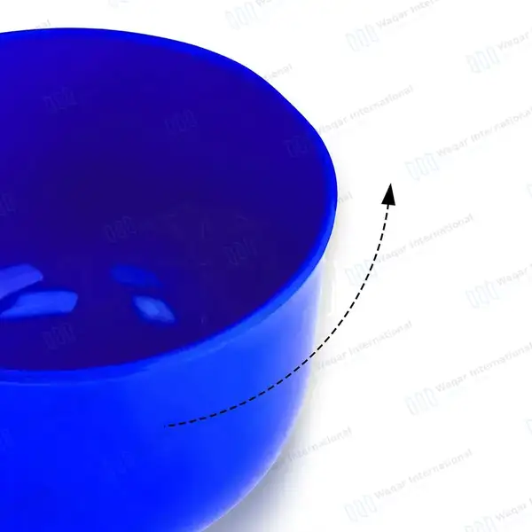 7 Pcs Plastic Blue Kidney Bowl Tray with Mixing Bowl Set - surgical instruments manufactured by Waqar International, Sialkot - view 7