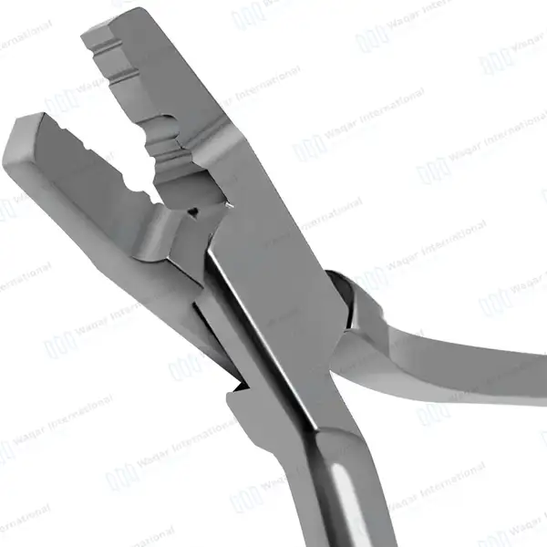 Lingual Arch Forming Plier 5″ for Lingual Arch Wires Bending Up to .036″ - surgical instruments manufactured by Waqar International, Sialkot - view 2