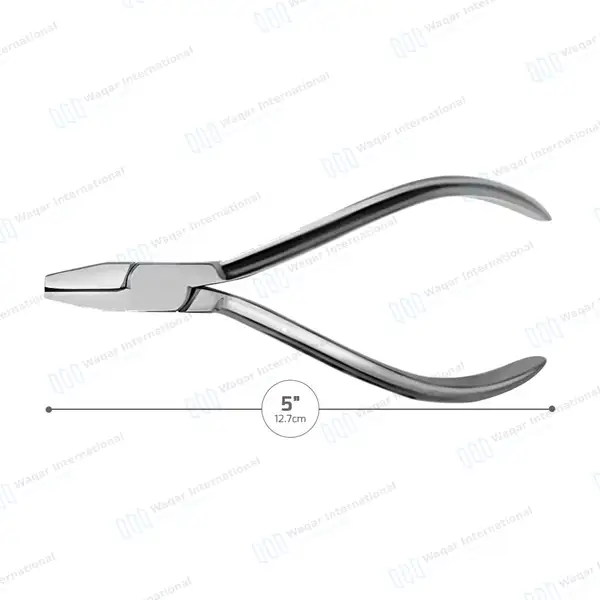Lingual Arch Forming Plier 5″ for Lingual Arch Wires Bending Up to .036″ - surgical instruments manufactured by Waqar International, Sialkot - view 3