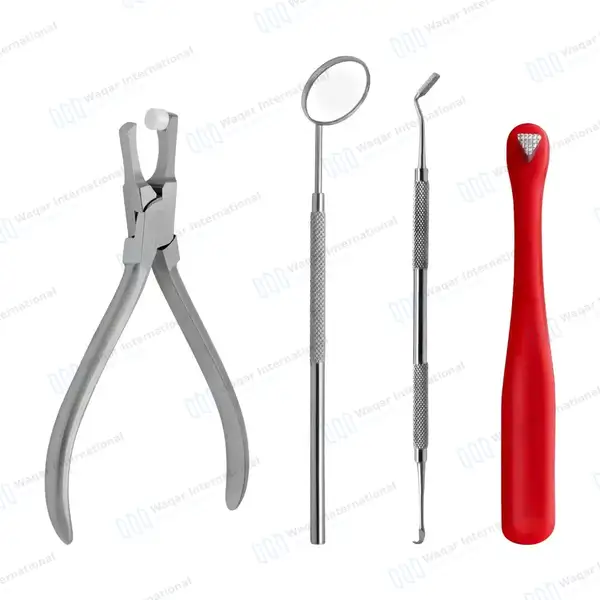 4 Pcs Orthodontic Band Set Up Kit - surgical instruments manufactured by Waqar International, Sialkot - view 2