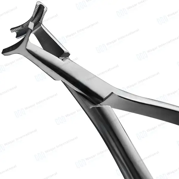 Hammerhead NiTi Tip Back Plier 13.5cm Serrated - surgical instruments manufactured by Waqar International, Sialkot - view 2