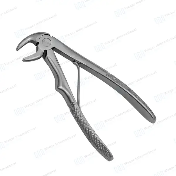Pedo Extracting Forceps #D Lower Incisors Klein Pedodontic - surgical instruments manufactured by Waqar International, Sialkot - view 4