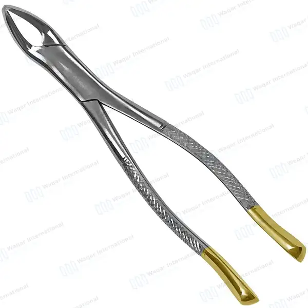 TC Extraction Forceps #151 for Lower Teeth - dental instruments manufactured by Waqar International, Sialkot - view 2