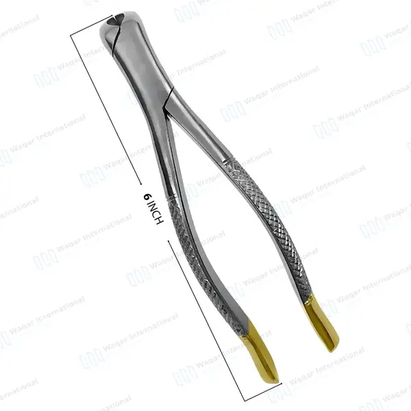 TC Extraction Forceps #151 for Lower Teeth - dental instruments manufactured by Waqar International, Sialkot - view 3
