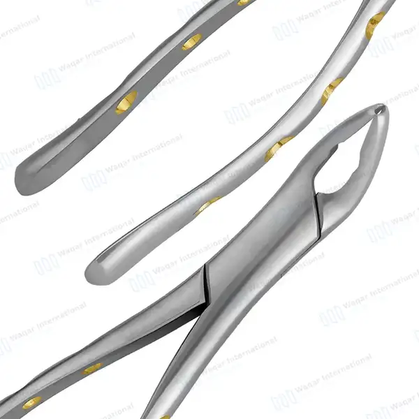 Extracting Forceps #151 Pattern-2 Diamond Dusted - dental instruments manufactured by Waqar International, Sialkot - view 7