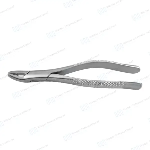 Pedo Extracting Forceps #150XAS Split Beak Serrated - surgical instruments manufactured by Waqar International, Sialkot - view 5