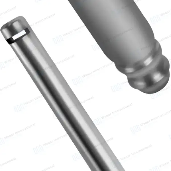 Saliva Ejector Suction Tip 3mm Angled Implant Surgery Instrument - surgical instruments manufactured by Waqar International, Sialkot - view 8
