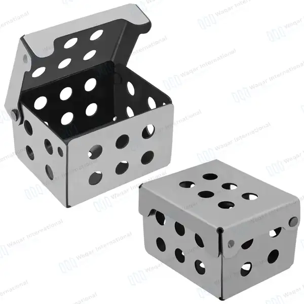 Small IMS Box 1.56″ x 1.25″ x 1″ for Instrument Sterilization - surgical instruments manufactured by Waqar International, Sialkot - view 7